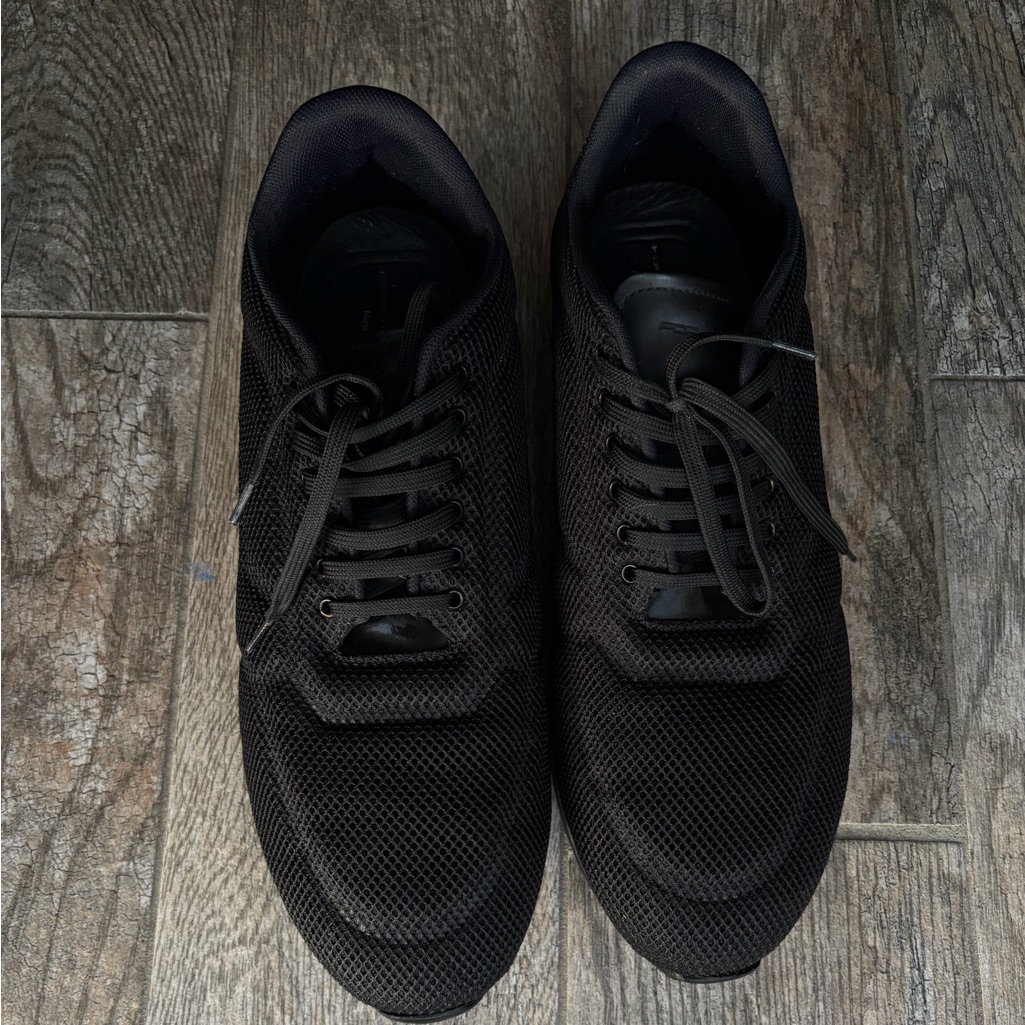 Porsche Design Men's Black Mesh And Leather Athletic Sneakers